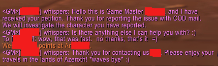 WTF, actual customer service
